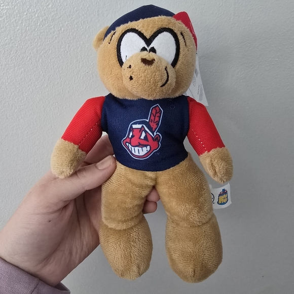 Good Stuff 8" Cleveland Indians Teddy Bear Plush MLB Cleveland Guardians - Picture 1 of 5